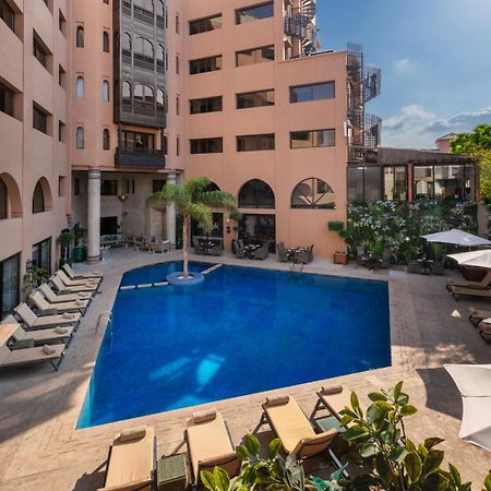 Hivernage Hotel & Spa Marrakesh Ngoại thất bức ảnh The swimming pool at the hotel