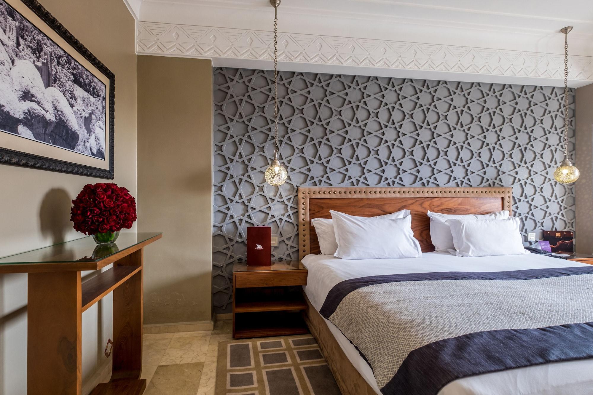 Hivernage Hotel & Spa Marrakesh Ngoại thất bức ảnh A bedroom at the hotel