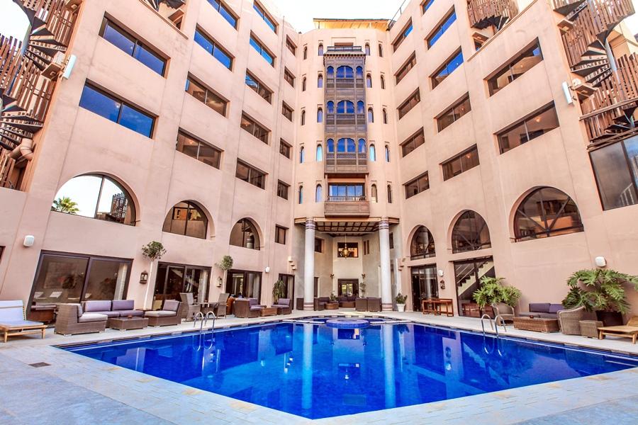 Hivernage Hotel & Spa Marrakesh Ngoại thất bức ảnh The hotel's pool