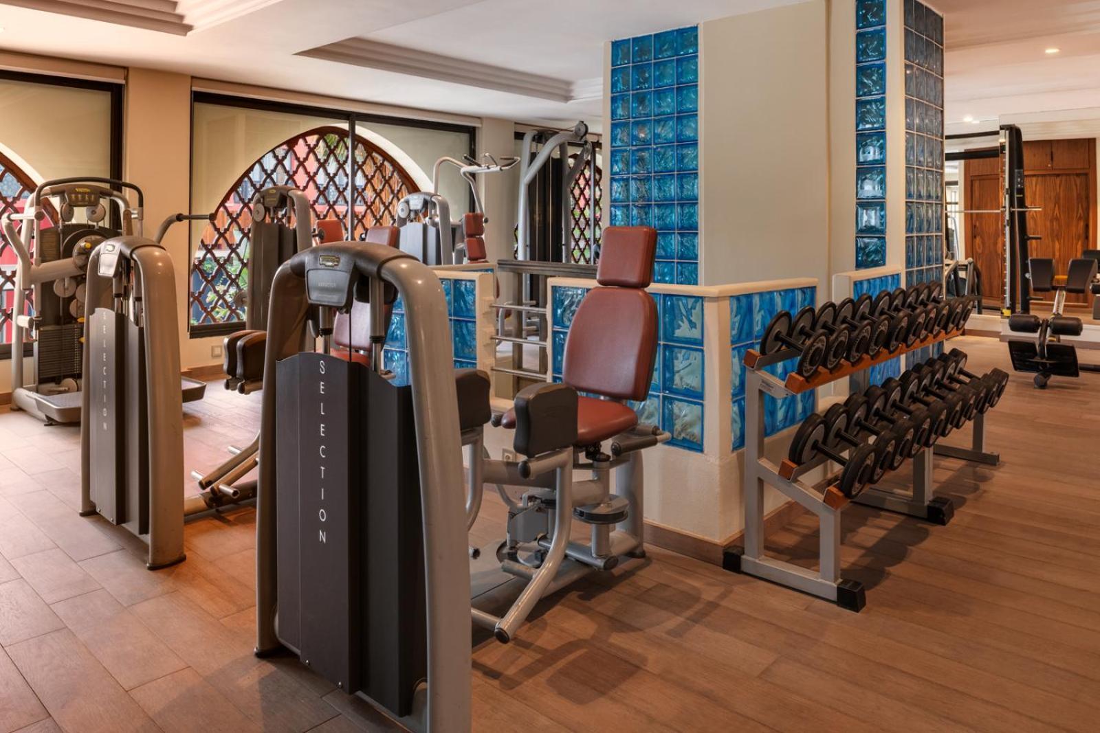 Hivernage Hotel & Spa Marrakesh Ngoại thất bức ảnh The gym at the hotel