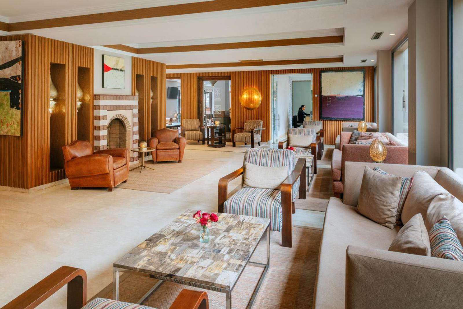 Hivernage Hotel & Spa Marrakesh Ngoại thất bức ảnh The lounge at the airport
