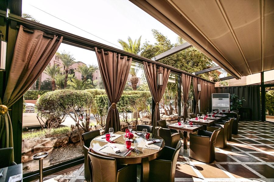 Hivernage Hotel & Spa Marrakesh Ngoại thất bức ảnh The Terrace